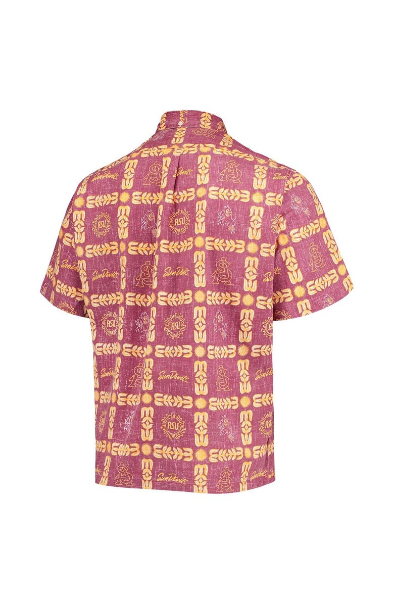 Reyn Spooner Men's Reyn Spooner Maroon Arizona State Sun Devils Classic Button-Down Shirt, Alternate, color, Maroon