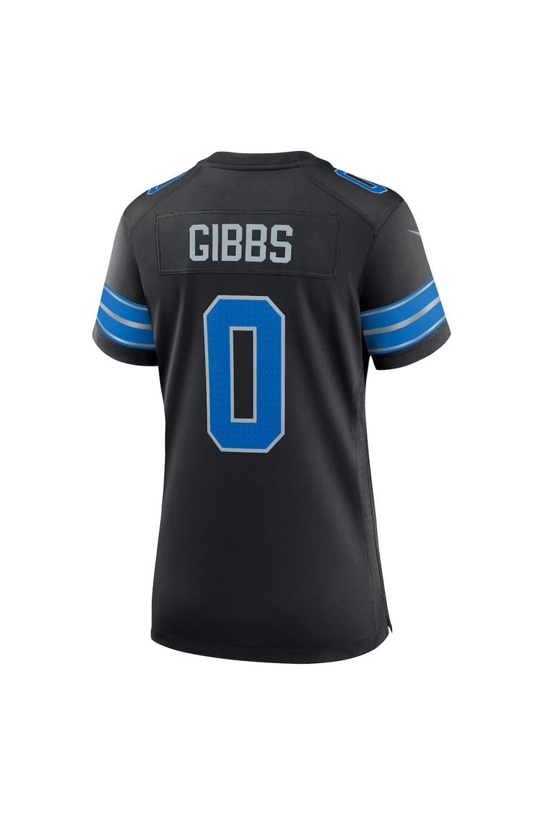 Women's Nike Jahmyr Gibbs Black Detroit Lions 2nd Alternate Game Player Jersey, Alternate, color, Black