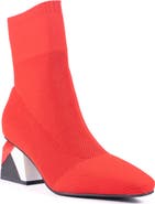 NINETY UNION Sidney Block Heel Sock Bootie