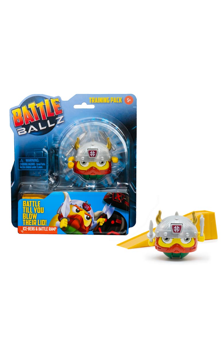 Battle Ballz Training Pack Iceberg Weapon Wielding Toy Viking, Kids 5+, Alternate, color, Multicolored
