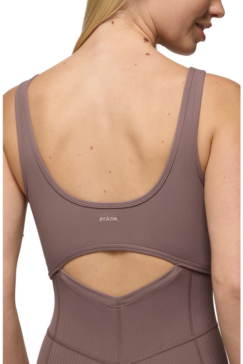 Luxara Salutations Romper, Alternate, color, CAROB