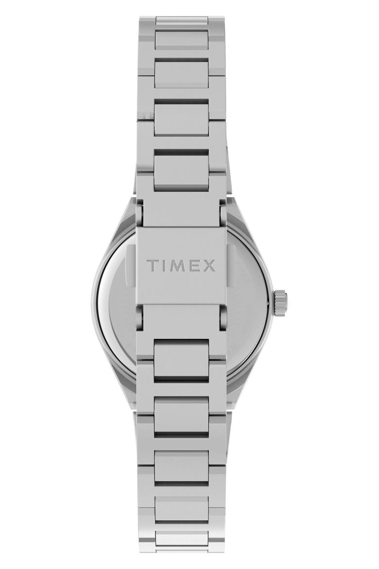 Q Timex® Continental Mini 24mm Stainless Steel Bracelet Watch, Alternate, color, SILVER-TONE