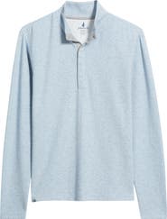 johnnie-O Ransel Quarter Snap Placket Pullover
