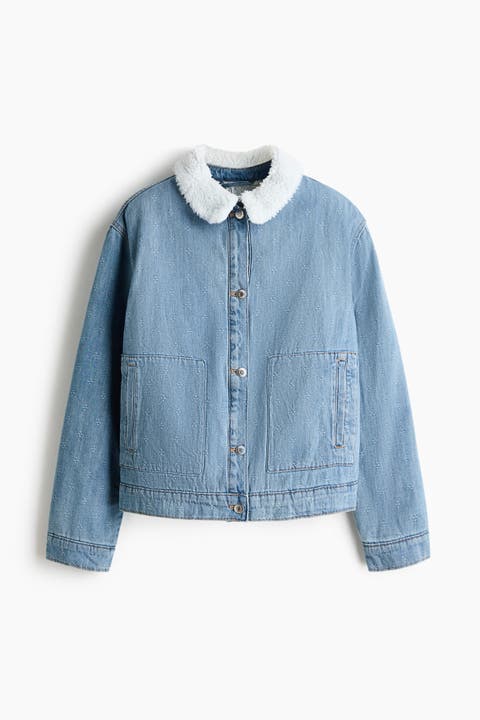 Collared Denim Jacket