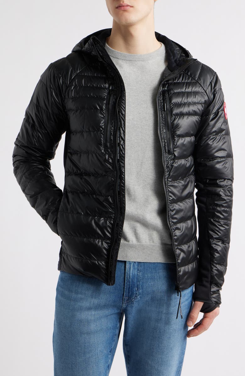 Canada Goose HyBridge<sup>®</sup> Lite 800-Fill-Power Down Hooded Jacket, Main, color, 
