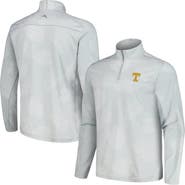 Tommy Bahama Men's Tommy Bahama Gray Tennessee Volunteers Delray Frond IslandZone Half-Zip Jacket