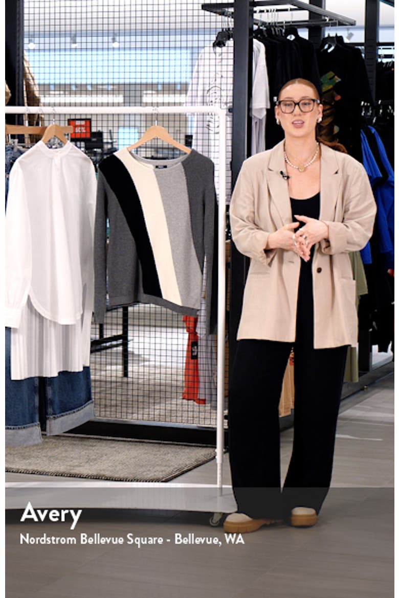 Devon Stripe Cotton & Cashmere Sweater video