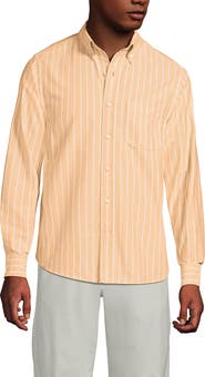 Lands' End Traditional Fit Comfort-First Sail Rigger Oxford Shirt