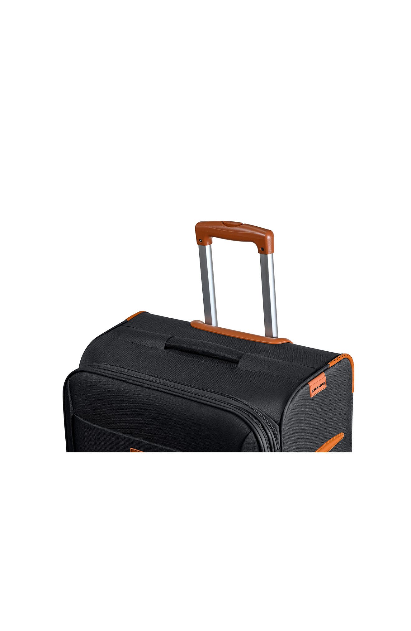 CHAMPS Classic 3-Piece Luggage Set, Alternate, color, Black