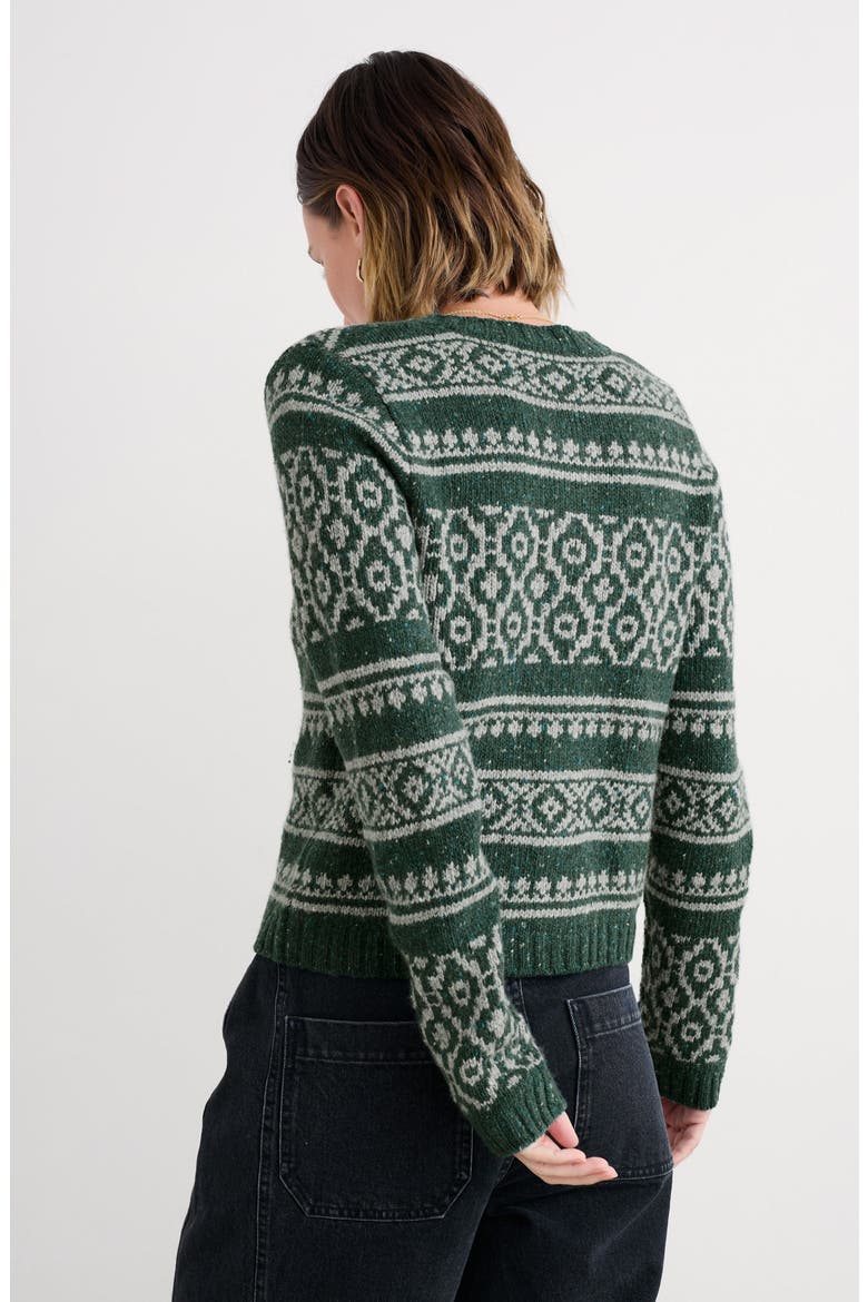 Castwork Merino Wool Blend Cardigan, Alternate, color, SHINGLE BAR LOCH OYS