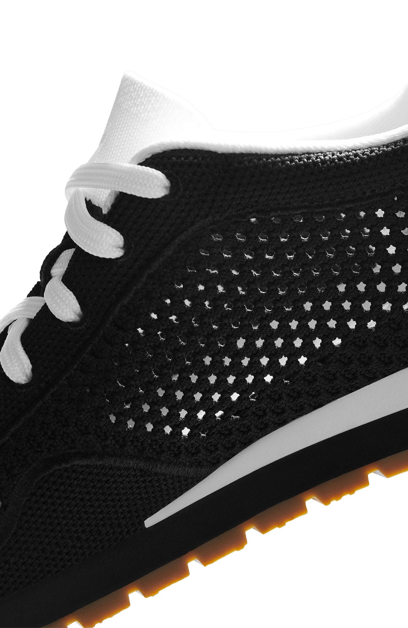 Allday Unisex Slip-On Mesh Sneakers, Alternate, color, Black White