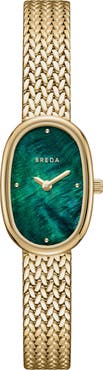 BREDA Jane Tethered Mesh Strap Watch, 18mm x 25mm