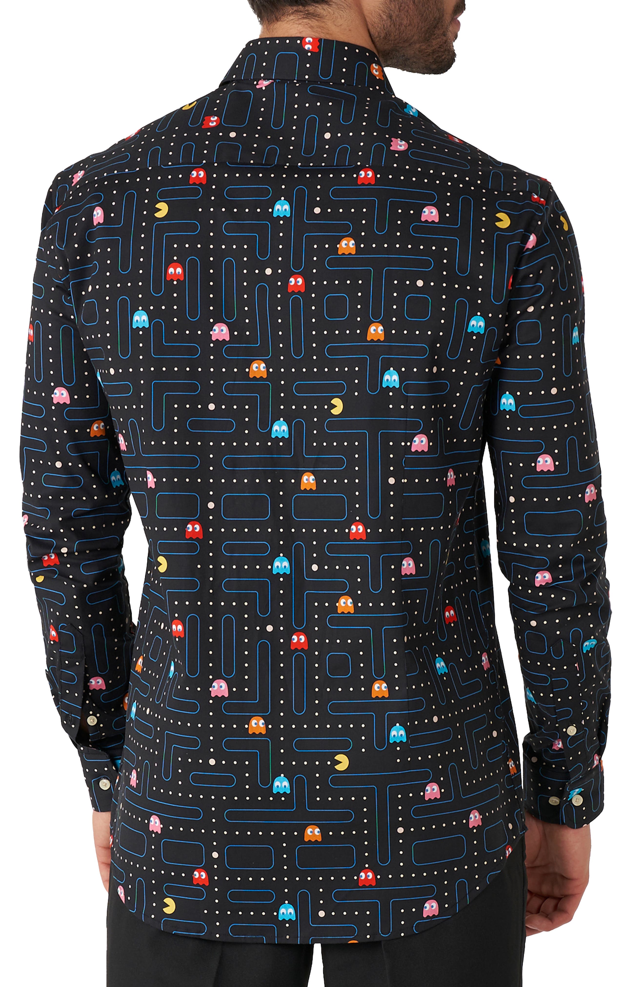 OppoSuits Pac-Man Button-Up Shirt (Men) | Nordstromrack