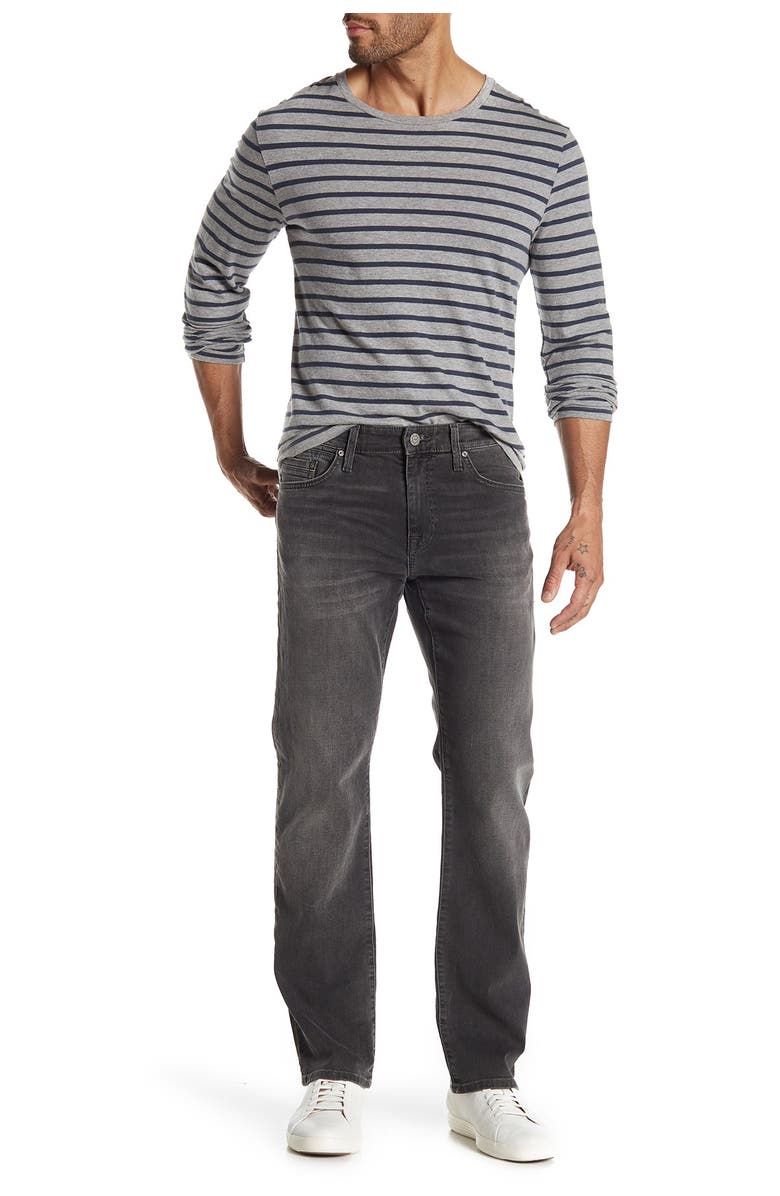 Mavi Jeans Zach Faded Straight Leg Jeans - 30-34" Inseam, Alternate, color, 