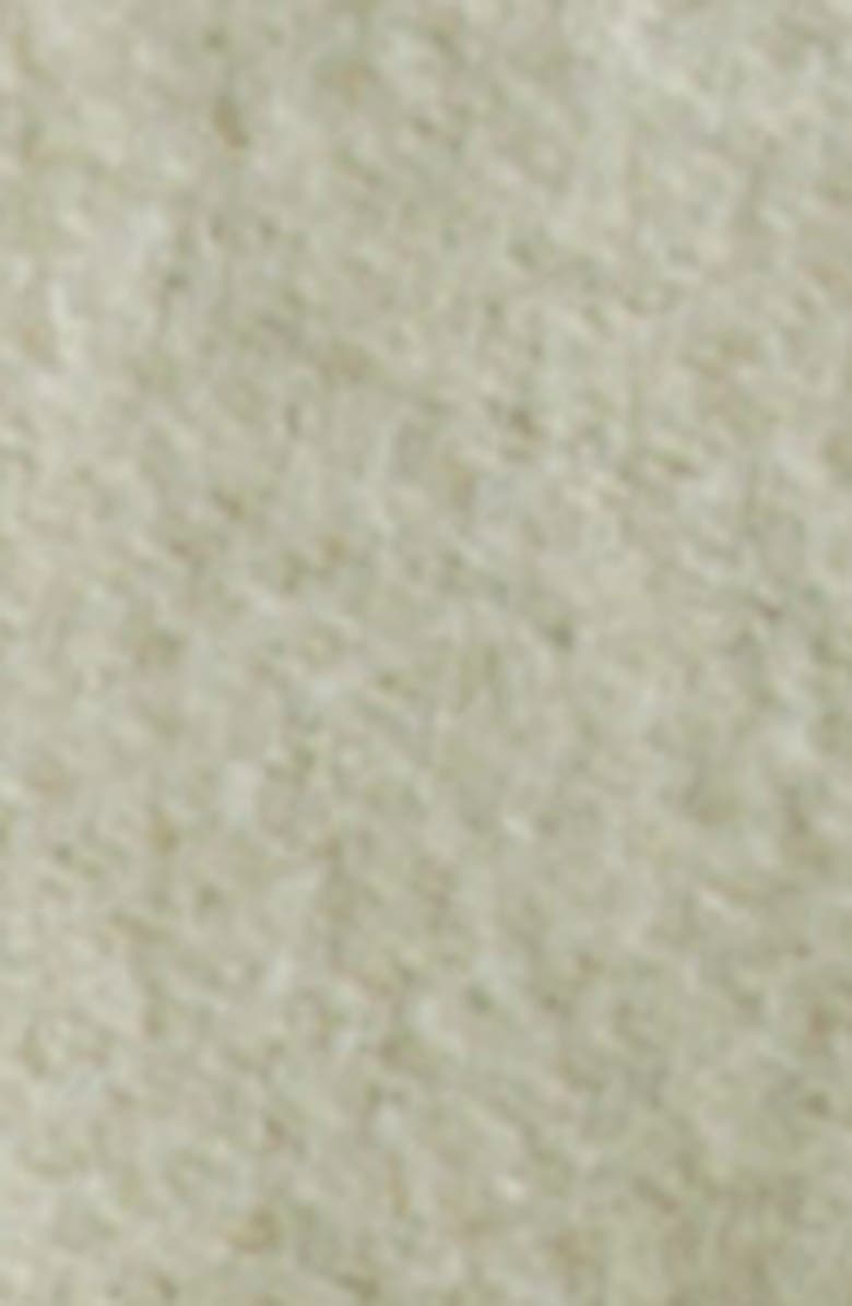 Johnstons of Elgin Ombré Fringe Trim Cashmere Cape, Alternate, color, Olive / Grey