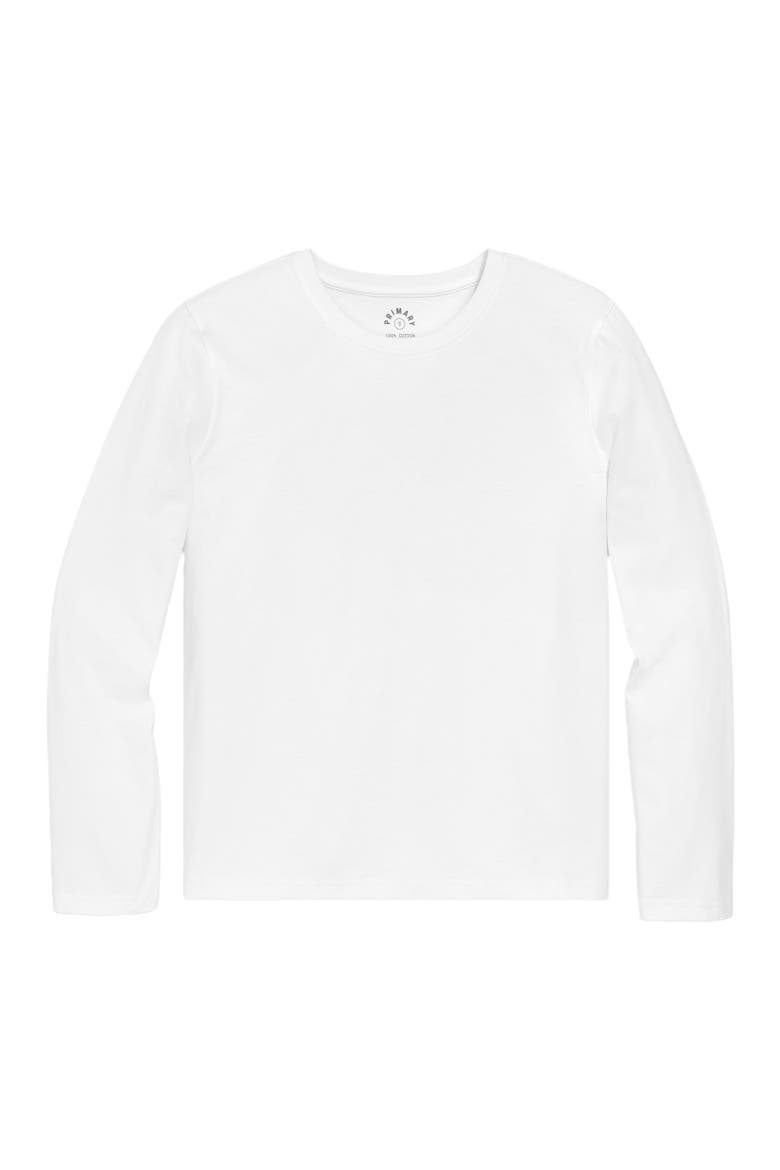 Women's Fit Long Sleeve Everyday Tee, Main, color, White