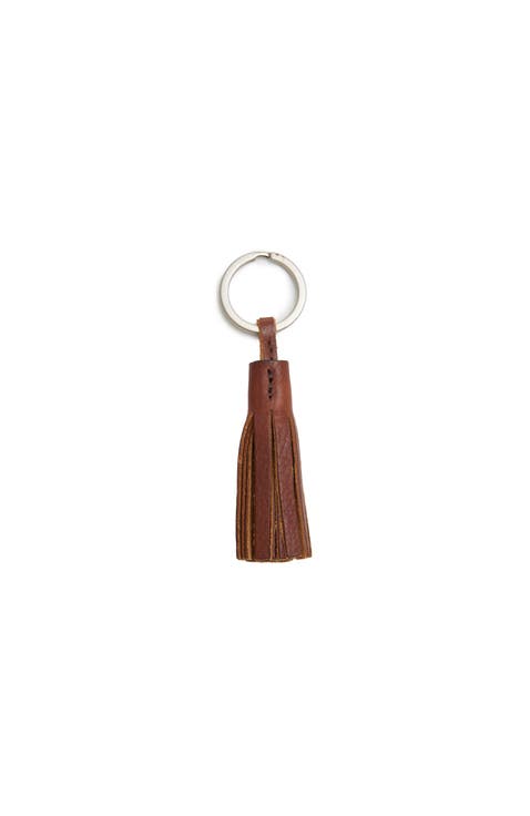 Fuller Leather Tassel Key Chain