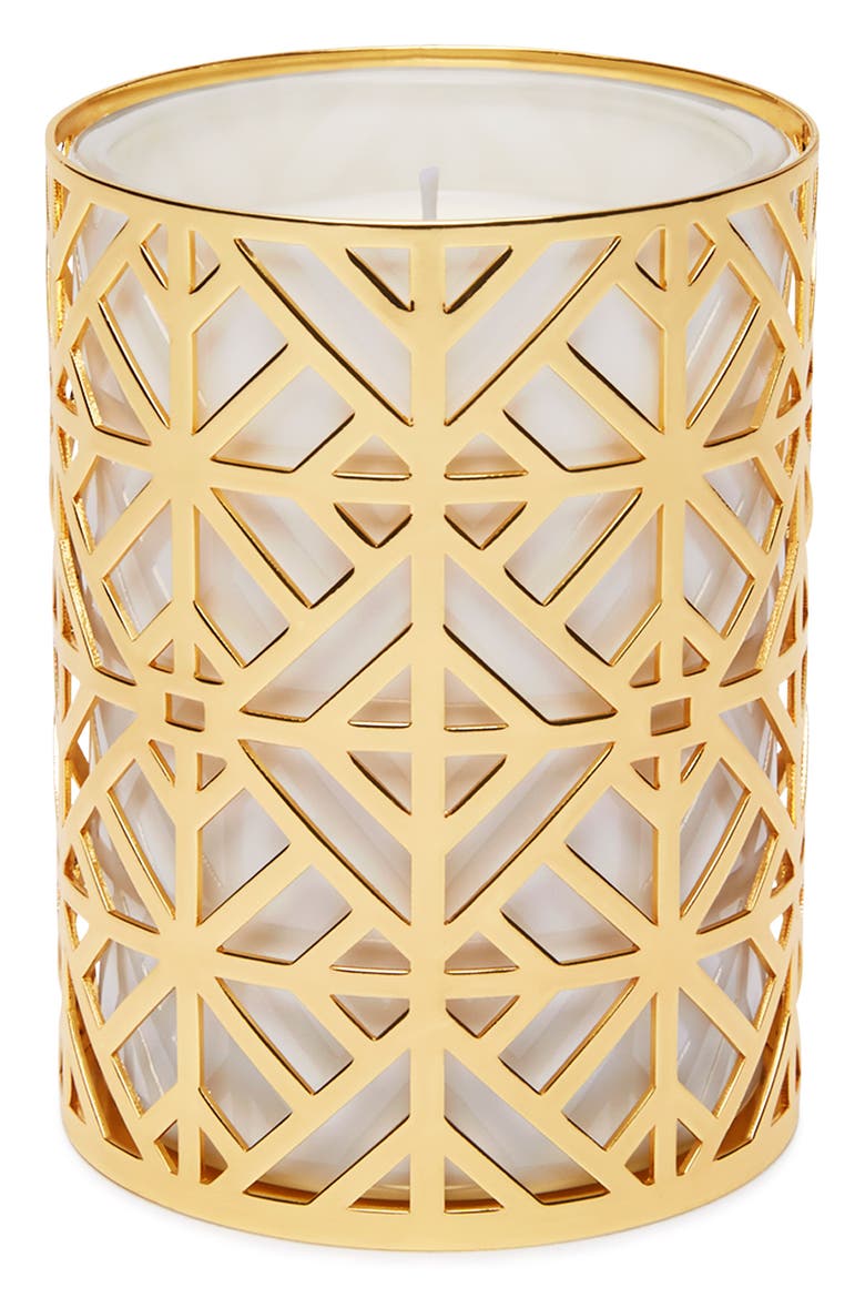 Cedarwood Candle, Alternate, color, METALLIC GOLD
