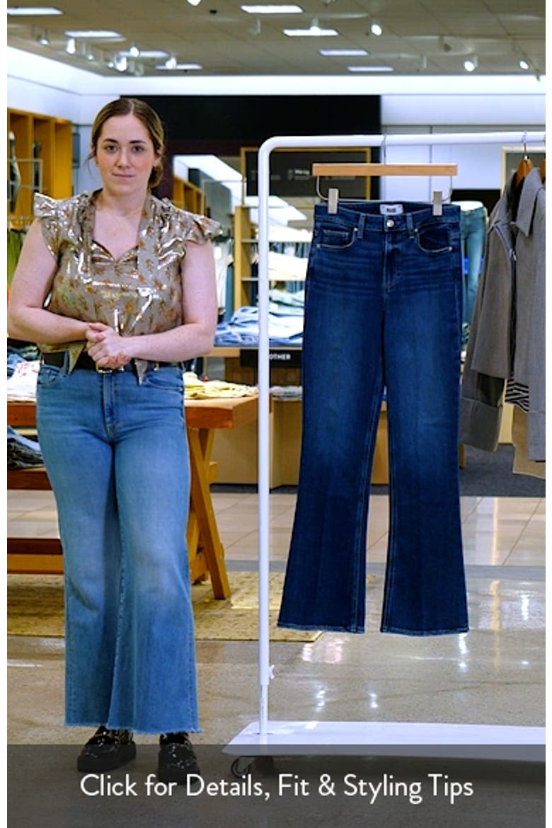 Laurel Canyon High Waist Flare Jeans video
