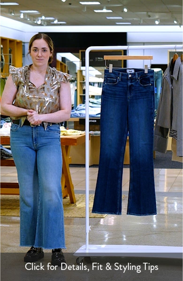 Laurel Canyon High Waist Flare Jeans, sales video thumbnail