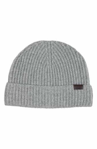 Hickey Freeman Cashmere Cardigan Stitch Beanie