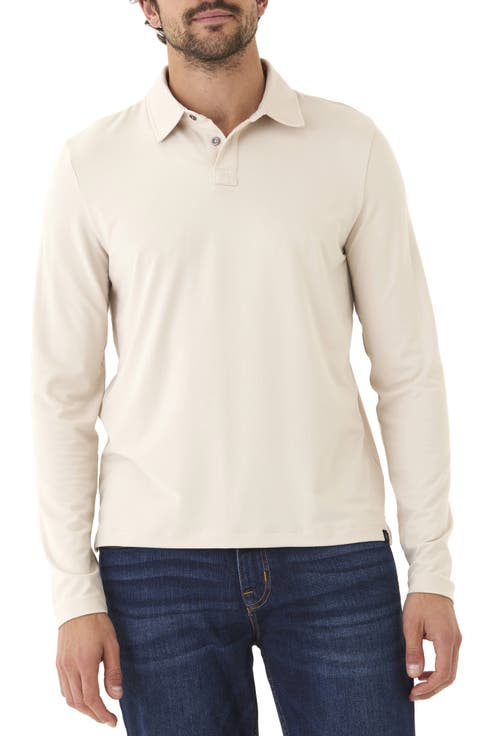 Darryn Luxe Long Sleeve Polo