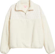 HAPPY CAMP3R Garden Confetti Half Zip Fleece Sweatshirt