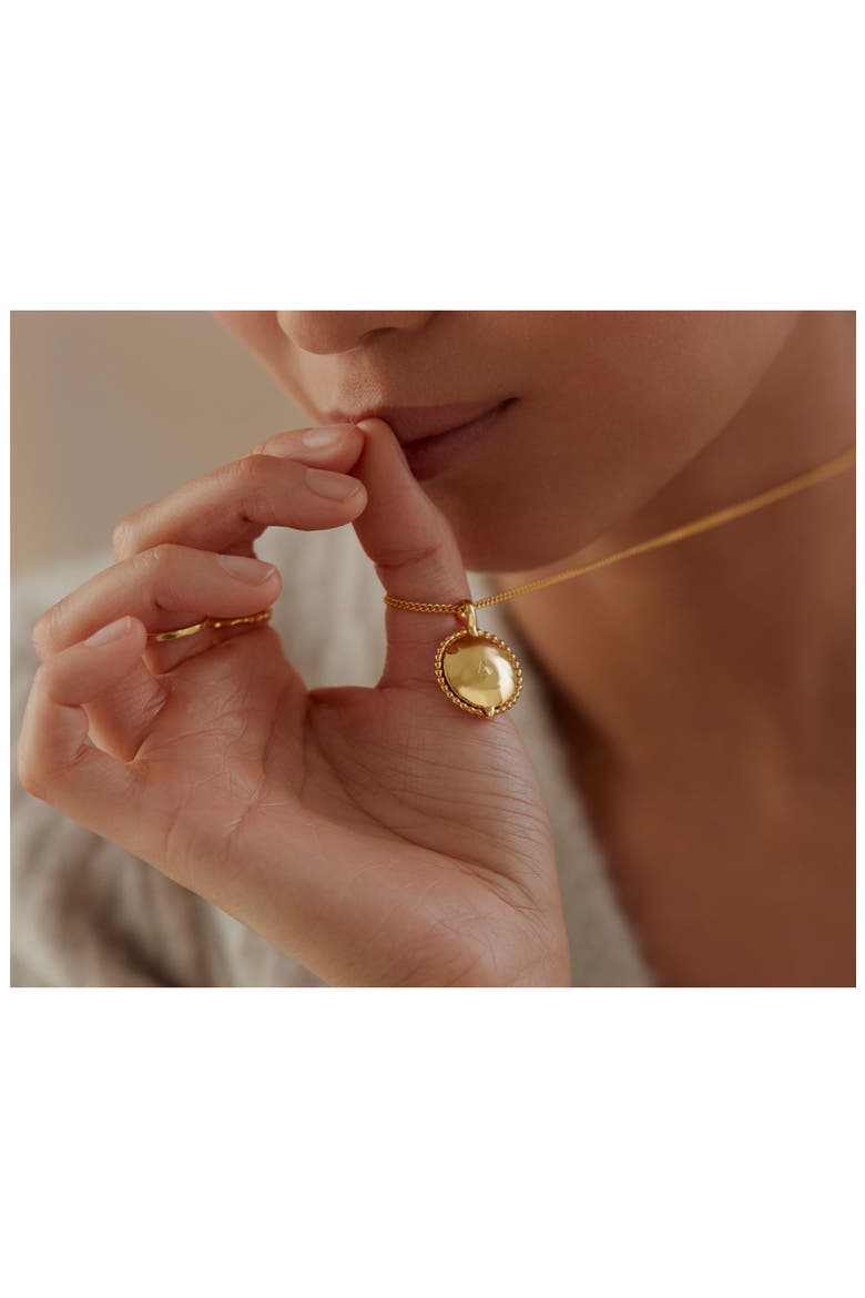Deia Locket Pendant, Alternate, color, YELLOW GOLD