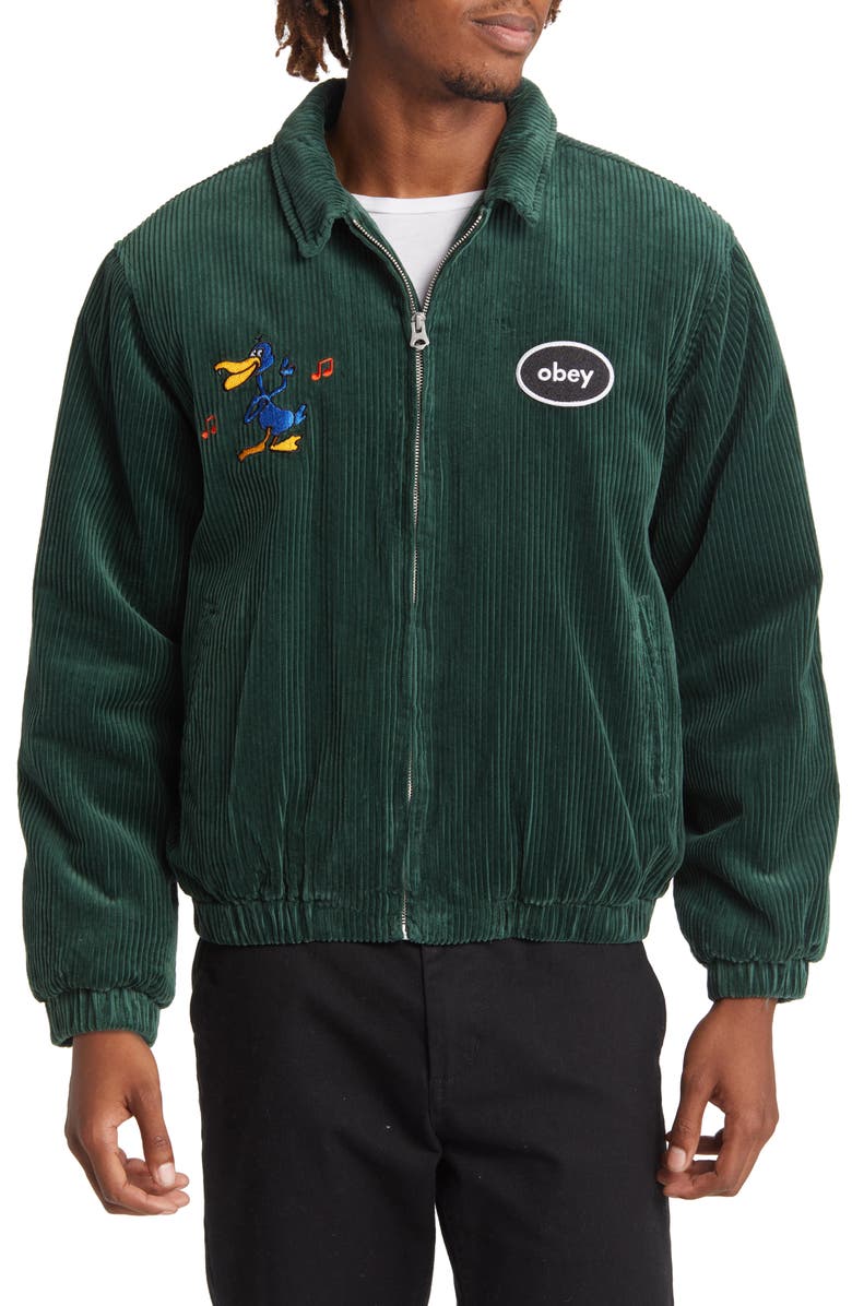 Obey Nomad Corduroy Jacket, Alternate, color,