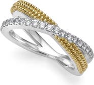 LAGOS Caviar Luxe Diamond X Band Ring