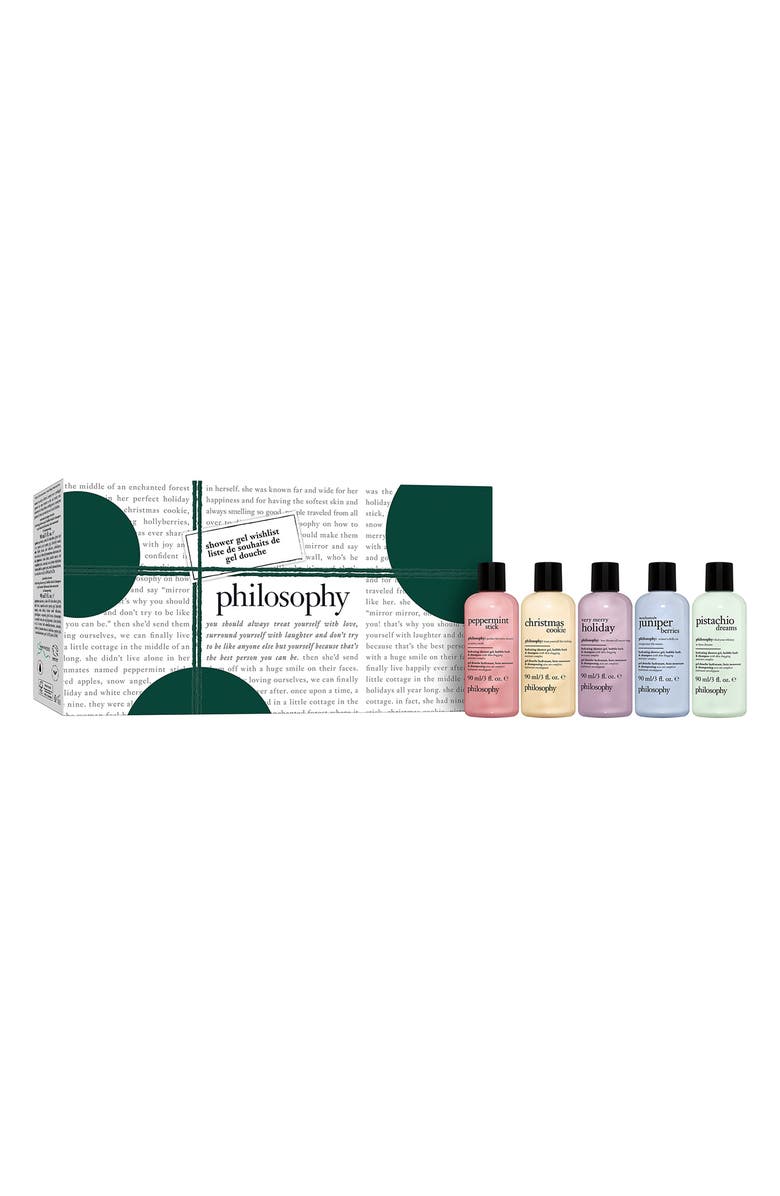 philosophy 5-Piece Shower Wishlist Gift Set, Main, color, Multi