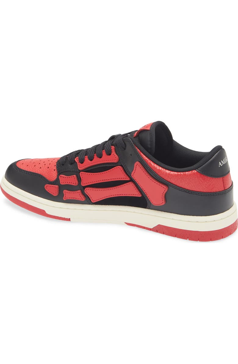 AMIRI Skeleton Low Top Sneaker, Alternate, color, Varsity Red