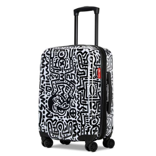 American Tourister Disney Hardside Carry-on 21-inch Luggage With Spinner Wheels In Black