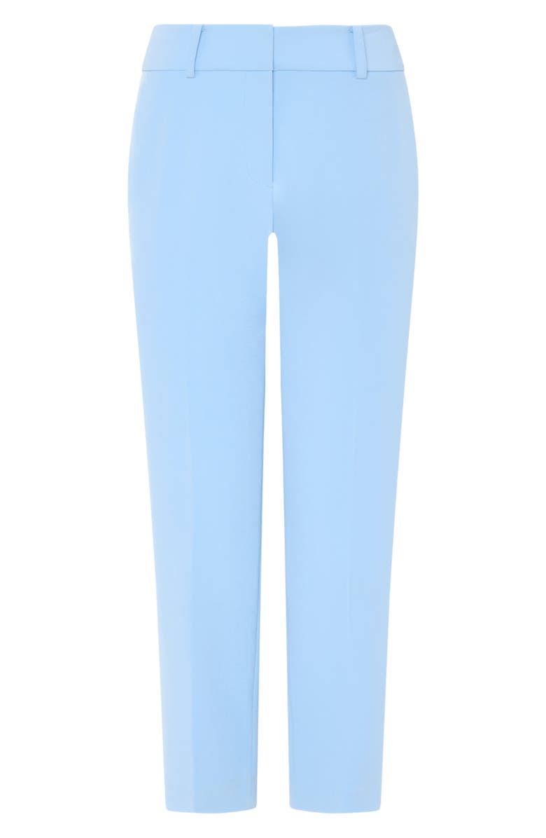Milly Nicola High Waist Ankle Cady Pants, Alternate, color, Light Blue