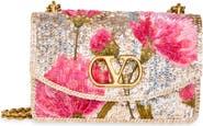 Valentino Garavani DeVain Sequin Shoulder Bag