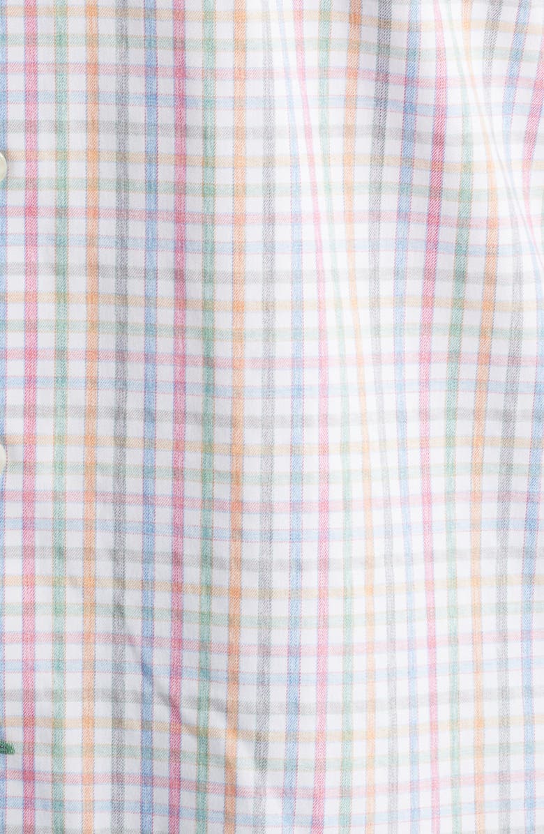 johnnie-O Albie Gingham Check Everyday Performance Button-Up Shirt, Alternate, color, 