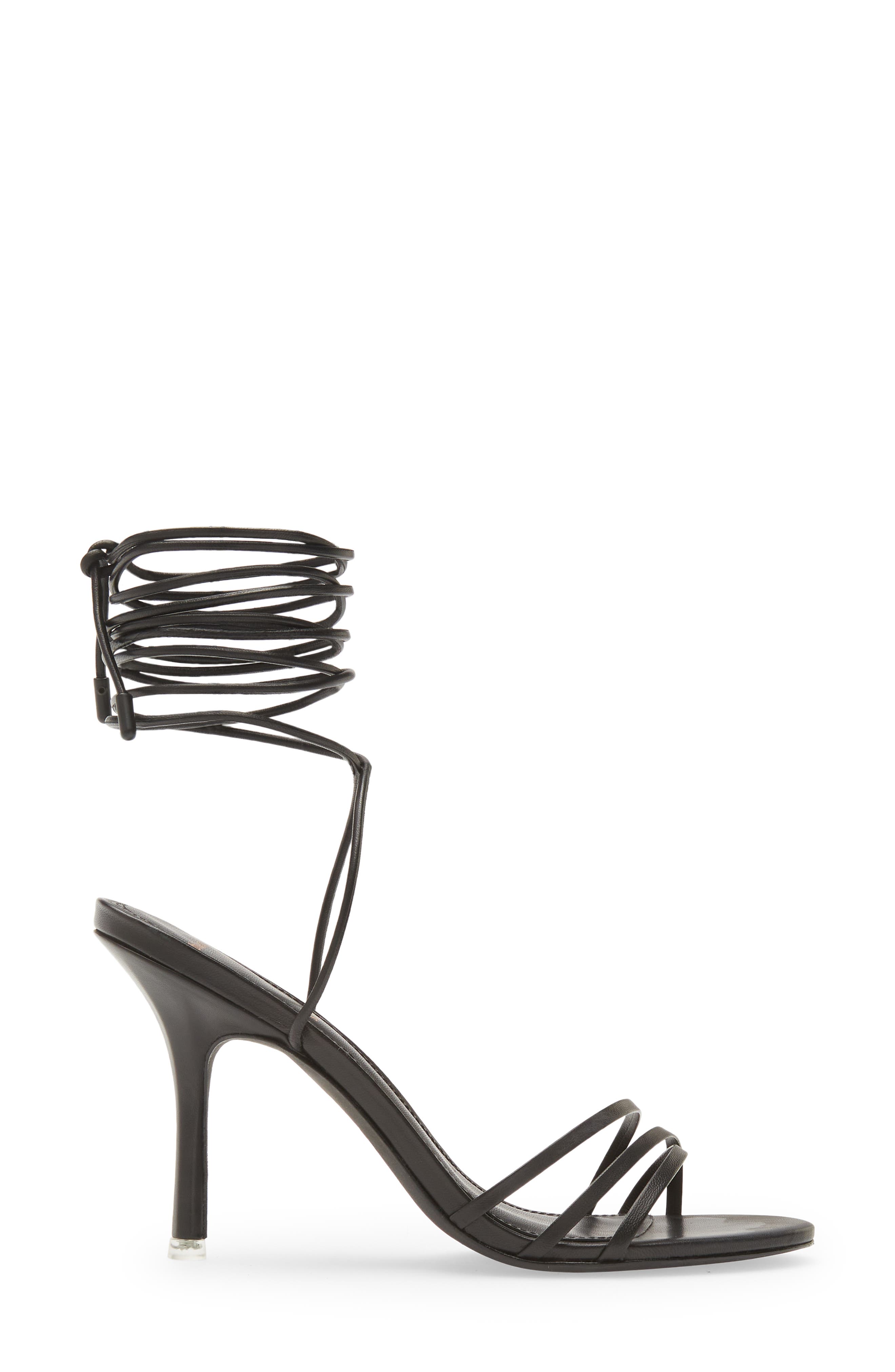 BLACK SUEDE STUDIO Leandra Strappy Sandal, Alternate, color, 