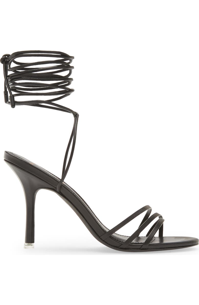 BLACK SUEDE STUDIO Leandra Strappy Sandal, Alternate, color,