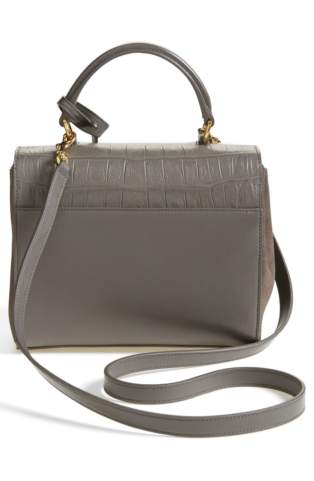 'Moujik' Leather Satchel, Alternate, color, EARTH