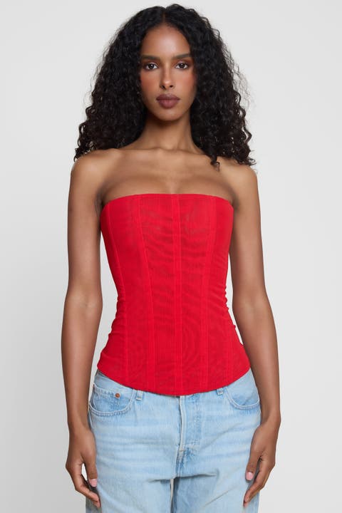 Muse Mesh Corset Top
