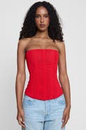 LEAU Muse Mesh Corset Top