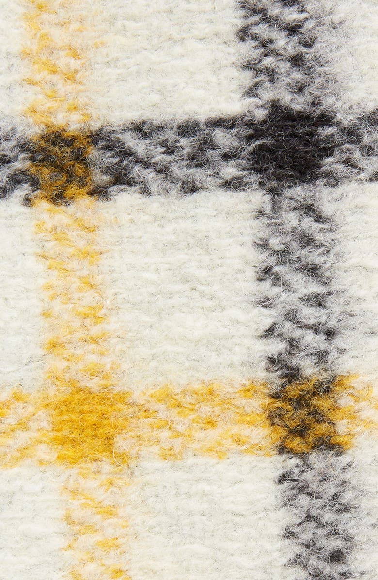 Isabel Marant Étoile Gast Check Wool Blend Jacket, Alternate, color, 