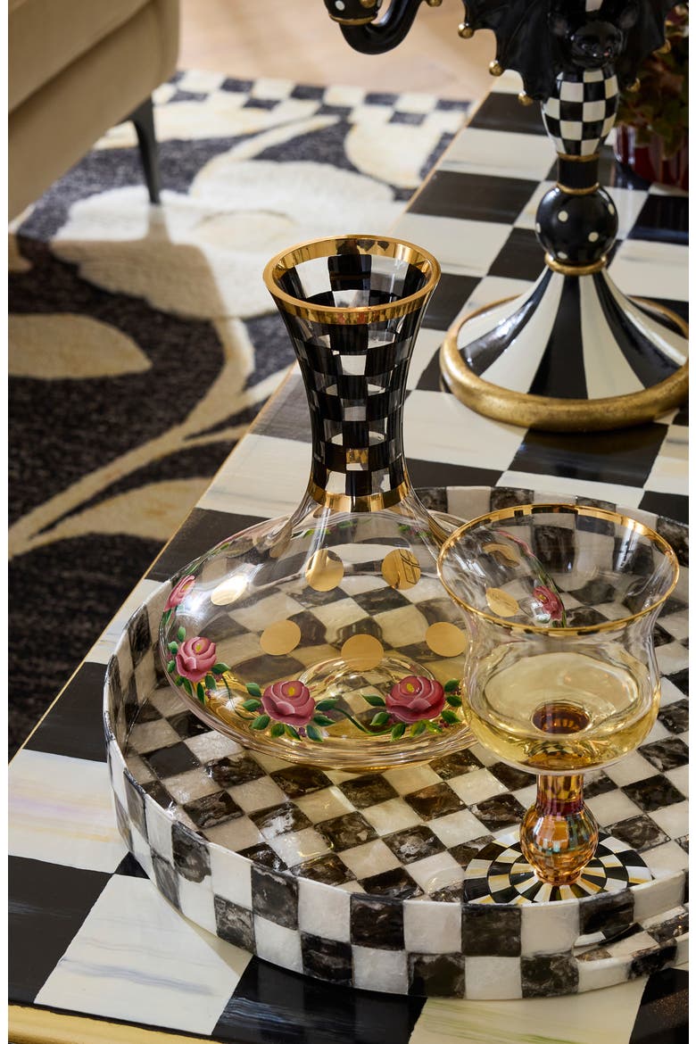 Carnival Black Wine Decanter, Alternate, color, BLACK