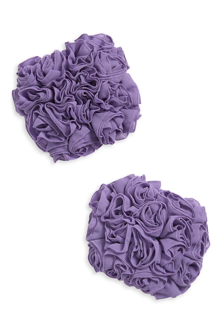 Rose Petal Cuffs, Main, color, VIOLET