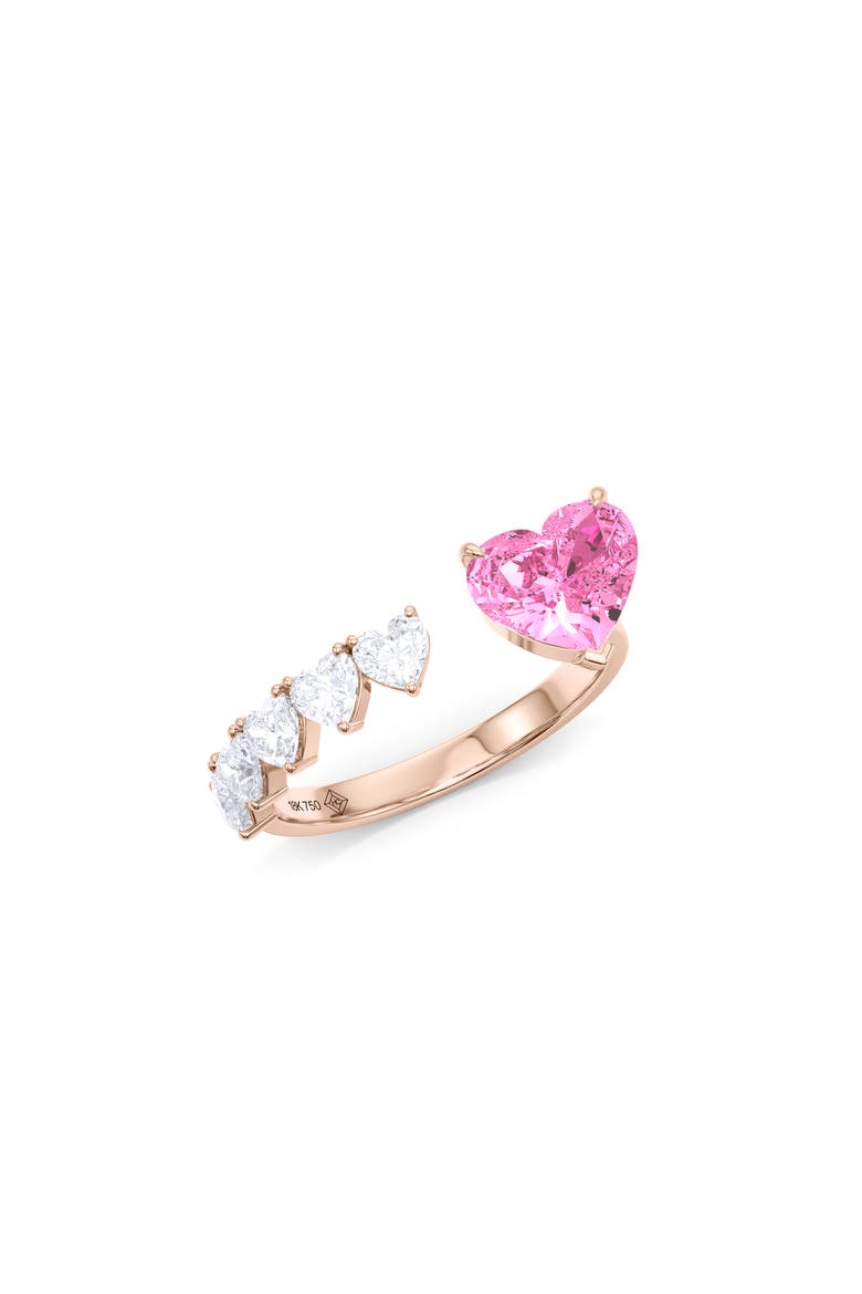 Floating Hearts Lab Created Diamond Ring - 2ct. video