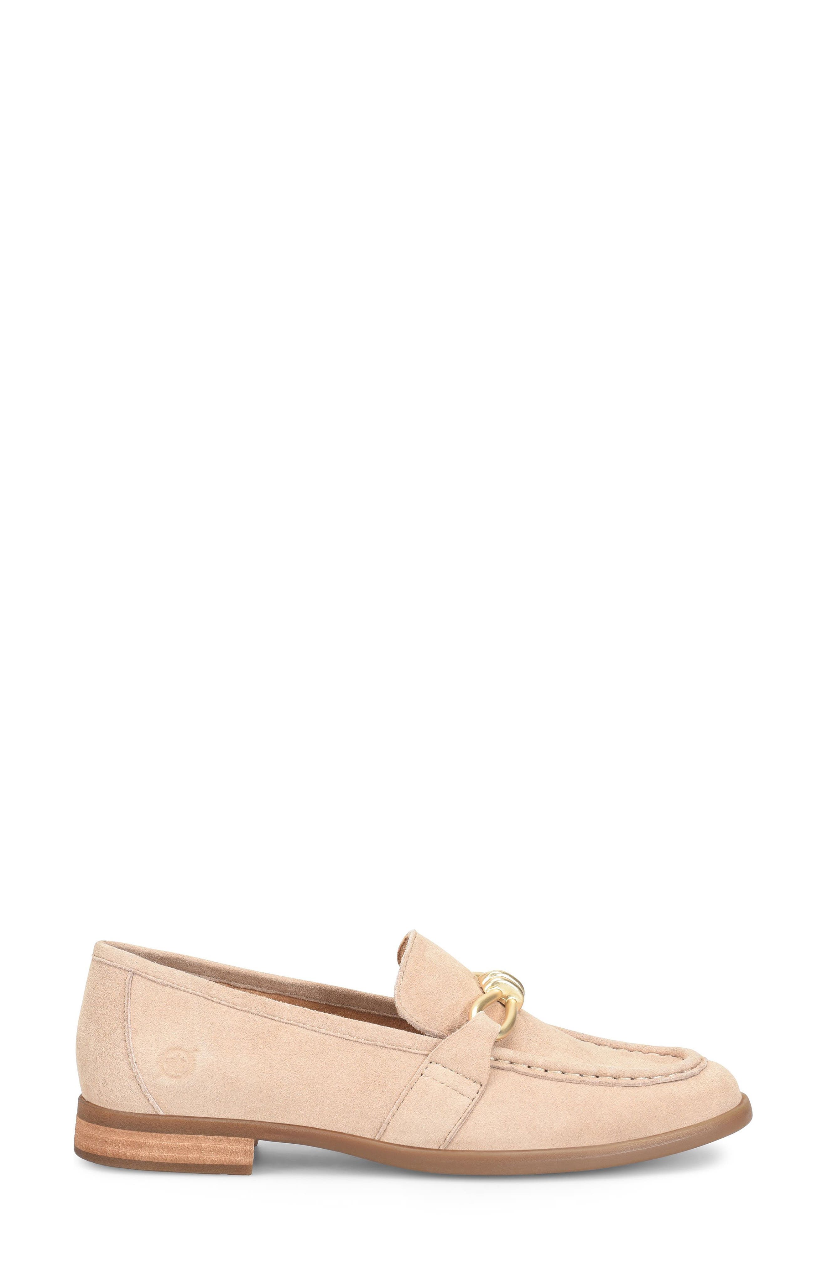 Caley Bit Loafer, Alternate, color, TAUPE SUEDE