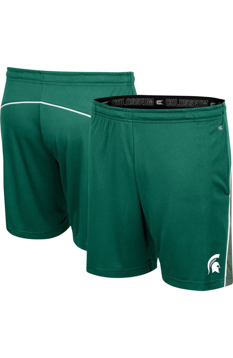 COLOSSEUM Men's Colosseum Green Michigan State Spartans Laws of Physics Shorts, Main, color, Green