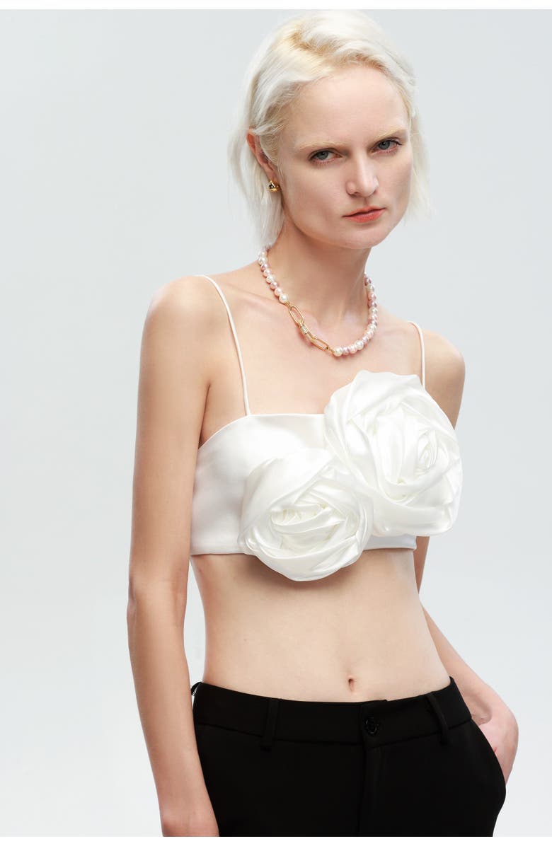 Classicharms Shell Pearl Necklace with Gem-Encrusted Carabiner Lock, Alternate, color, Pink