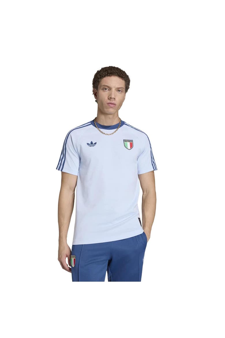 Men's adidas Light Blue Italy National Team Originals T-Shirt, Main, color, Light Blue