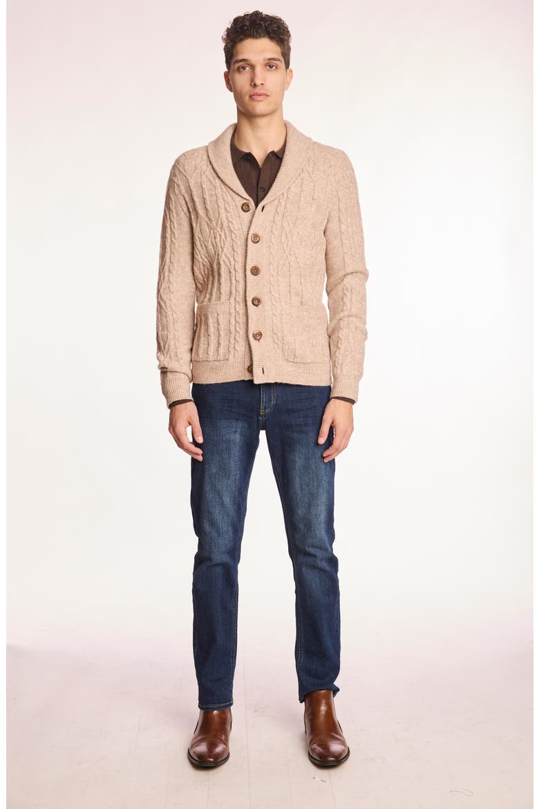 Shawl Collar Cardigan, Alternate, color, MIST